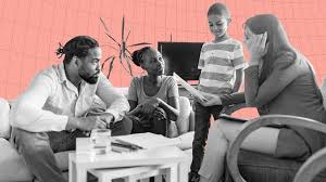 Supportive family therapy session